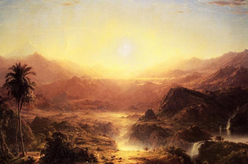 Frederic Edwin Church Andes of Eduador